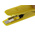 Hirschmann Test & Measurement Crocodile Clip 2 mm Connection, Brass, Bronze Contact, 8A, Yellow