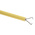 Hirschmann Test & Measurement Red Grabber Clip with Pincers, 3A, 1000V ac/dc, 2mm Socket