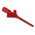 Hirschmann Test & Measurement Red Grabber Clip with Pincers, 2A, 30 V ac, 60 V dc