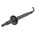 Staubli Test lead, 10A, 5kV, Black