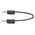 Staubli 2 mm Connector Test Lead, 10A, 30 V ac, 60V dc, Black, 300mm Lead Length