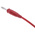 Hirschmann Test & Measurement Test lead, 10A, 60V dc, Red, 1m Lead Length