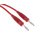 Hirschmann Test & Measurement Test lead, 10A, 60V dc, Red, 1m Lead Length