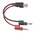 Pomona BNC Test Lead, 500V dc, Black, Red, 210.69mm Lead Length