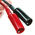 Pomona BNC Test Lead, 150V ac, Black, Red, 130mm Lead Length