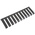 Pomona 4408/POM Black Test Lead Holder, 10 Slots, 8.13mm Cable Dia.