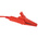 Staubli, 15A, 1000V ac, Red, 1m Lead Length