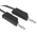 Hirschmann Test & Measurement, 16A, 60V dc, Black, 1m Lead Length