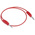 RS PRO 4 mm Test Probe Lead, 2.5A, 50V ac, Red, 500mm Lead Length