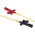 Hirschmann Test Lead Kit With Alligator Clip AK 2 B Black (932 435-100), Alligator Clip AK 2 B Red (932 435-101), Clamp