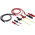 Hirschmann Test Lead Kit With Alligator Clip AK 2 B Black (932 435-100), Alligator Clip AK 2 B Red (932 435-101), Clamp