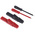 Hirschmann Test Lead Kit With Clamp Style Test Probe, Crocodile Clip, Measuring Lead, Stainless Steel Tipped Test Probe