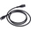 Staubli Test lead, 1kV, Black, 1m Lead Length