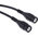 Staubli Test lead, 1kV, Black, 1m Lead Length