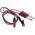 Teishin Electric Crocodile Clip Lead, 500mm Lead Length