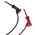 Pomona BNC Test Lead, 150V ac, Black, Red, 140mm Lead Length