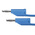 Schutzinger Test lead, 16A, 33 V ac, 70V dc, Blue, 500mm Lead Length