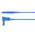 Schutzinger Test lead, 16A, 1kV, Blue, 500mm Lead Length