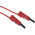Hirschmann Test & Measurement, 16A, 60V dc, Red, 2m Lead Length