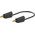Staubli Test lead, 19A, 30V ac, Black, 1m Lead Length