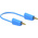 Staubli Test lead, 19A, 30V ac, Blue, 2m Lead Length