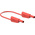 Staubli Test lead, 19A, 1kV, Red, 500mm Lead Length