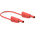 Staubli Test lead, 32A, 1kV, Red, 500mm Lead Length