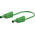Staubli Test lead, 32A, 1kV, Green, 500mm Lead Length