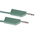 Hirschmann Test & Measurement Test lead, 16A, 60V dc, Green, 50cm Lead Length
