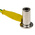 Staubli Test lead, Green/Yellow, 2m Lead Length
