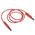 Hirschmann Test & Measurement, 16A, 30 V ac, 60V dc, Red, 1m Lead Length