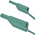 Hirschmann Test & Measurement, 10A, 1000V ac/dc, Green, 1m Lead Length