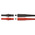 Schutzinger Test lead, 1.6A, 1kV, Black, Red, 1m Lead Length