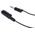 Mueller Electric Crocodile Clip Lead, 10A, 300V, Black, 1.5m Lead Length