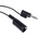 Mueller Electric Crocodile Clip Lead, 10A, 300V, Black, 1.5m Lead Length