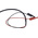 Schutzinger BNC Test Lead, Black, Red, 500mm Lead Length