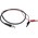 Schutzinger BNC Test Lead, Black, Red, 500mm Lead Length