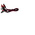 Teishin Electric Crocodile Clip Lead, Black, Red, 1m Lead Length