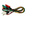 Teishin Electric Crocodile Clip Lead, 500mm Lead Length