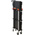 RS PRO 3 Shelf Aluminium Folding Trolley, 670 x 430mm, 8kg Load