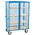 RS PRO 3 Shelf Heavy Duty Trolley, 1150 x 750mm, 3 x 30kg Load