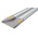 RS PRO Die Cast Aluminium Infeed Cap, 153mm x 6.5mm