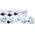 RS PRO Aluminium, Anodized Guiding Rail, 1200mm x 6.5mm