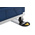 RS PRO Glass Fiber Reinforced, Plastic PA Dolly Parking Rail End Cap, 153mm x 6.5mm