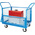 RS PRO Steel Mesh Sided Trolley, 900 x 600mm, 250kg Load