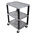 RS PRO 3 Shelf PE Trolley, 610 x 460mm, 150kg Load