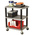 RS PRO 3 Shelf PE Trolley, 610 x 460mm, 150kg Load