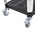 RS PRO 2 Shelf Aluminium Trolley Trolley, 866 x 500mm, 120kg Load
