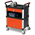 RS PRO 3 Shelf Aluminium Trolley, 630 x 424mm, 150kg Load