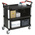 RS PRO 3 Shelf Aluminium Trolley, 866 x 500mm, 200kg Load
